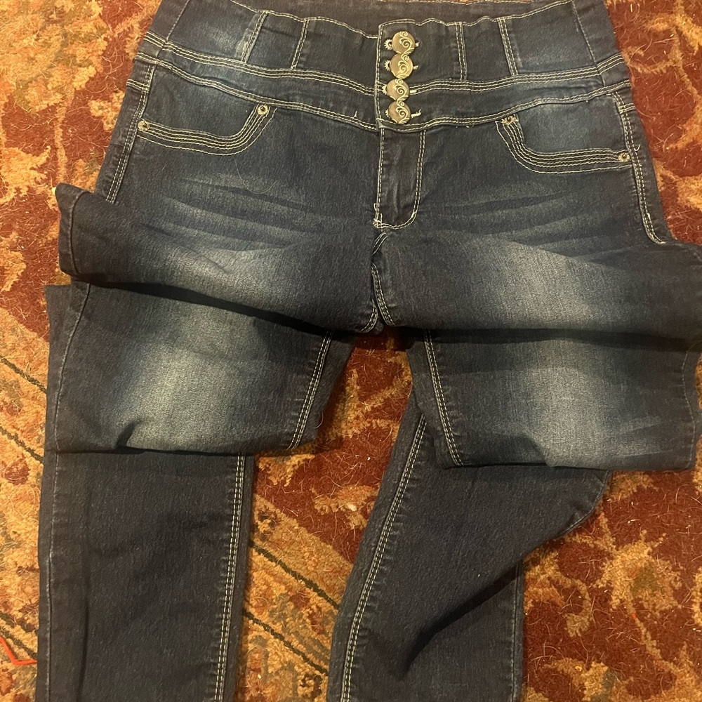 Twentyone Black by Rue 21 Skinny Jeans Size 7/8